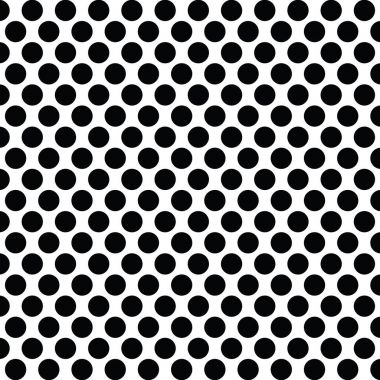 vektör tek renkli noktalı, polka noktalı desene.