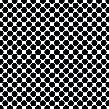 vektör tek renkli noktalı, polka noktalı desene.