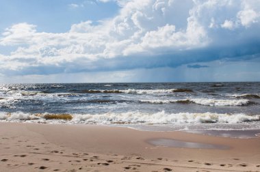 Deniz Baltık, Letonya fırtınası
