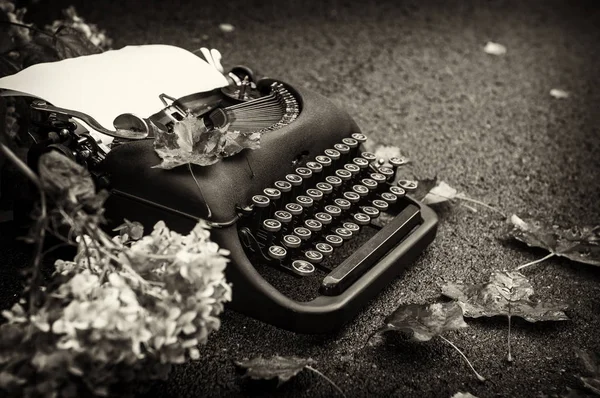 Vintage régi typewriter — Stock Fotó
