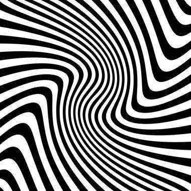 Soyut köşegen dalgalı çizgili desen. Vektör.