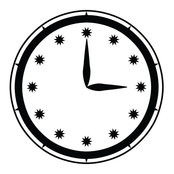 Icône Temporelle Icône Vectorielle Horloge Pour Web Temps Avec Illustration — Image vectorielle