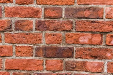 eski kırmızı tuğla duvar