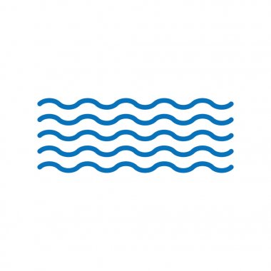 Dalgalar vektör simgesi