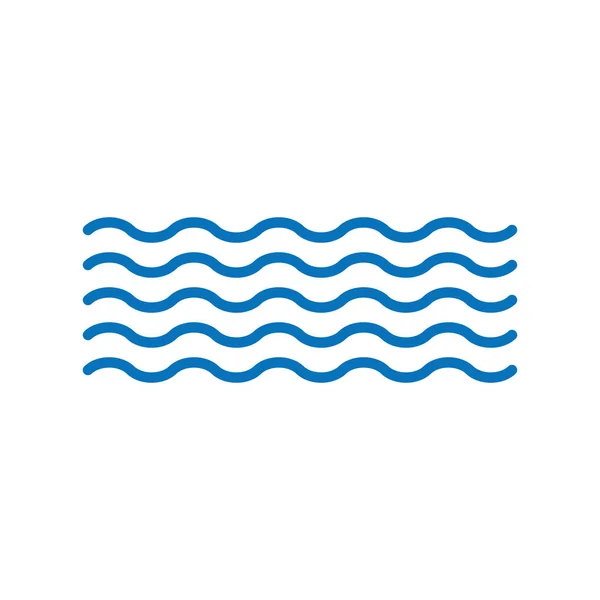 Waves vector icon — Stock Vector