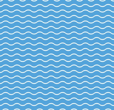 Dalgalar sorunsuz vektör desen