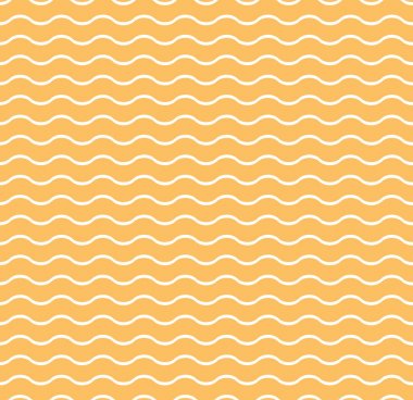 Turuncu dalgalar sorunsuz vektör desen