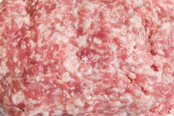 Carne de vacuno y cerdo carne picada cruda — Foto de Stock