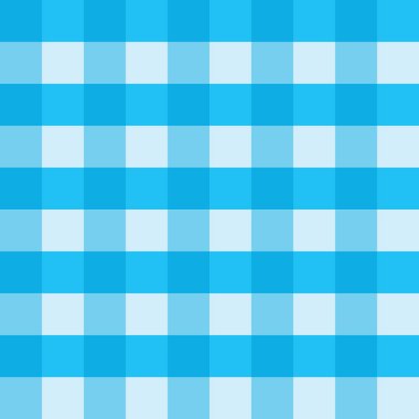 Mavi şemsiye masa örtüsü sorunsuz vektör arka plan desen tasarım