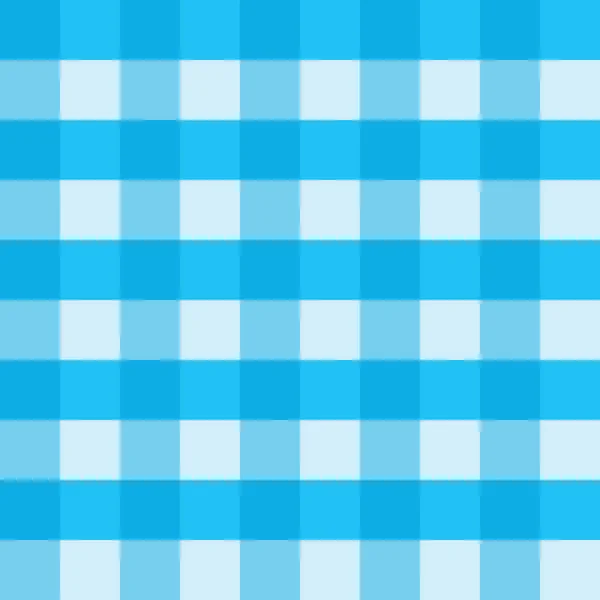 Kék tarkán szőtt pamutszövet terítő folytonos vector háttér design pattern — Stock Vector