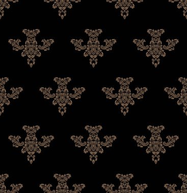 Vintage stile tasarımında için süs çiçek lüks öğe desen arka plan.