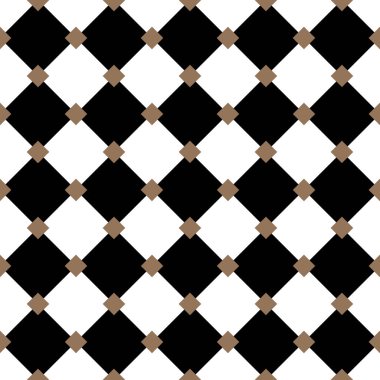 Vintage çapraz chequerwise kareler satırları vektör desen veya arka plan çapraz. Doku döşeme için
