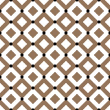 Vintage çapraz chequerwise kareler satırları vektör desen veya arka plan çapraz. Doku döşeme için