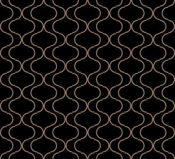 Lüks sorunsuz vektör dairesel geometrik figürler süsleme desen tasarım.