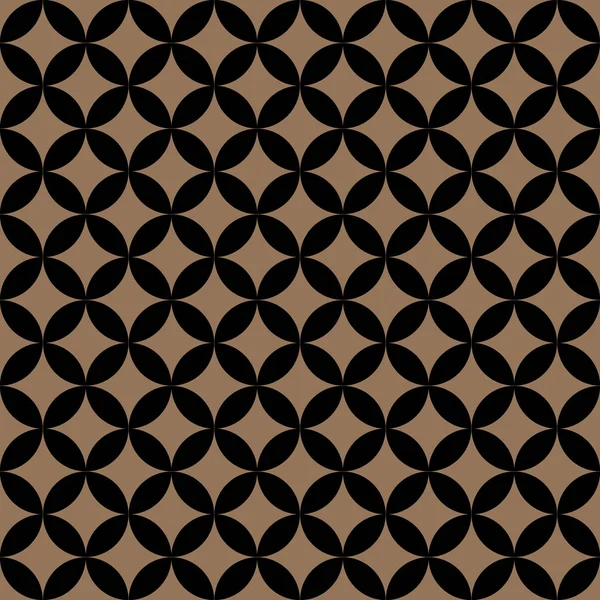 Naadloze geometrische cirkel sterpatroon. Abstracte textuur voor textiel. — Stockvector