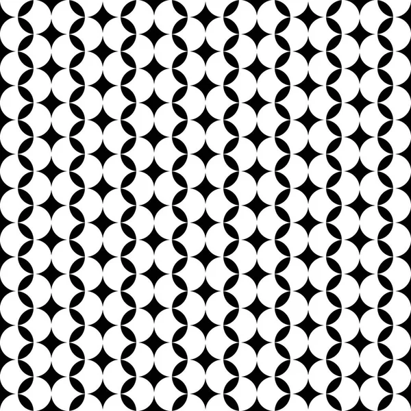 Modern ismétlődő zökkenőmentes minta ismételt kerek formák. Elegáns textúra. Geometriai háttérrel. Vektoros illusztráció. — Stock Vector
