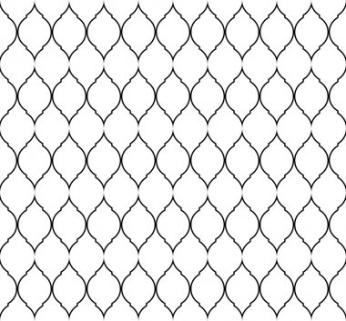 Vintage şık lüks kafes dekoratif seamless modeli, geometrik arka plan. Vektör çizim