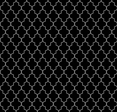 İslam sorunsuz vektör dairesel geometrik figürler süsleme desen tasarım.