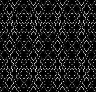 İslam sorunsuz vektör dairesel geometrik figürler süsleme desen tasarım.