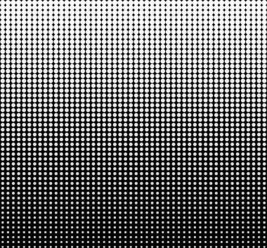 Sorunsuz yarı ton daire noktaları vektör arka plan veya doku tasarımı için soyut