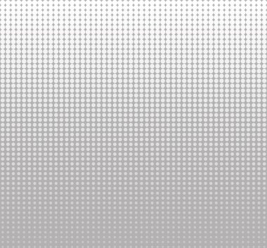 Sorunsuz yarı ton daire noktaları vektör arka plan veya doku tasarımı için soyut