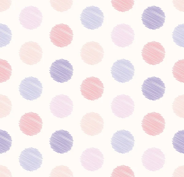 Les points cercle motif géométrique sans couture, fond. Style de bonbons de luxe créatif . — Image vectorielle