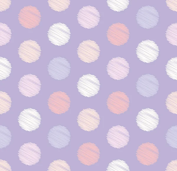 Les points cercle motif géométrique sans couture, fond. Style de bonbons de luxe créatif . — Image vectorielle