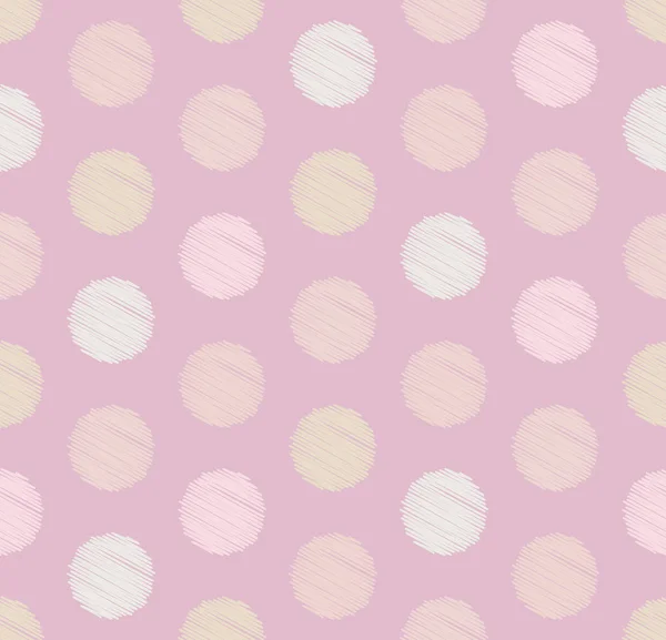 Les points cercle motif géométrique sans couture, fond. Style de bonbons de luxe créatif . — Image vectorielle