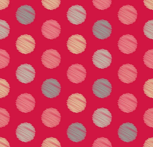 Les points cercle motif géométrique sans couture, fond. Style de bonbons de luxe créatif . — Image vectorielle