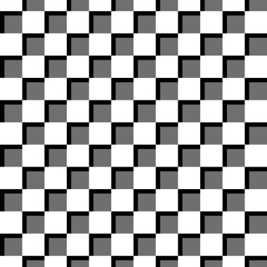 Kusursuz satranç tahtası vektör deseni gölge dokusu