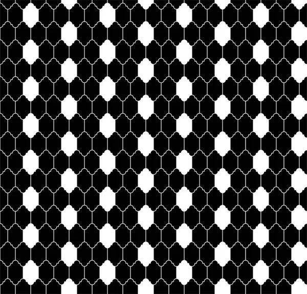 아라비아 풍의 거무스름 한 무늬 랜턴 타일 모양. — 스톡 벡터