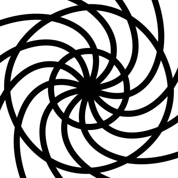 Formas redondas remolino plantilla de diseño patrón de concha — Archivo Imágenes Vectoriales