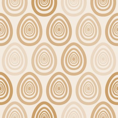 Paskalya altın boyalı yumurtalar kusursuz sanat desenleri