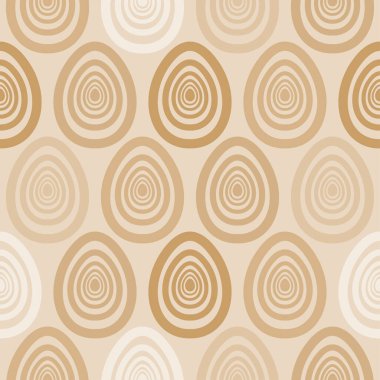 Paskalya altın boyalı yumurtalar kusursuz sanat desenleri