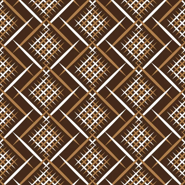 Diagonale Linien Rasten Nahtlose Textur Vektormuster Hintergrund Schottischer Schottisch Schwarz — Stockvektor