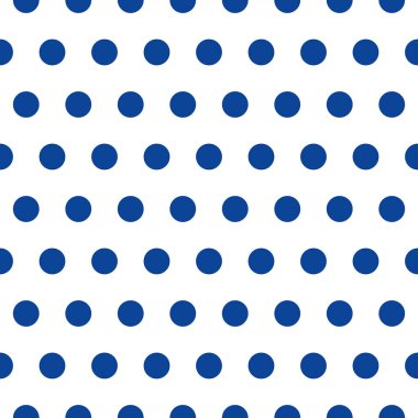 Beyaz desenli arka planda mavi benekli, pürüzsüz retro vektör