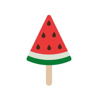 Çubukta karpuz dondurma tabelası