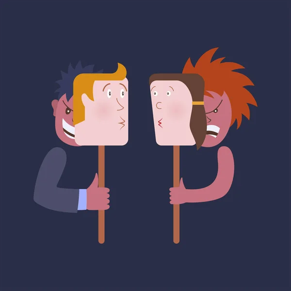 İnsanlar arasındaki ilişkiler. İkiyüzlülük..