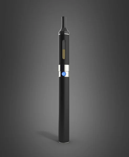 E-сигарета Устройство для бездымного курения 3D рендеринг на градиент b — стоковое фото