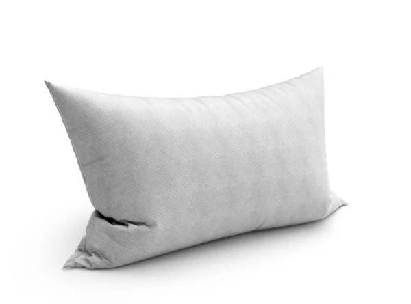 Clasic white pillow 3d illustration on white background — Stock Photo, Image