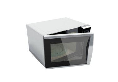 Mikrodalga hiçbir gölge 3d çizim gölge yok soba.