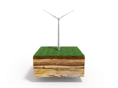 Alternatif enerji kesit o 3d şekil kavramı