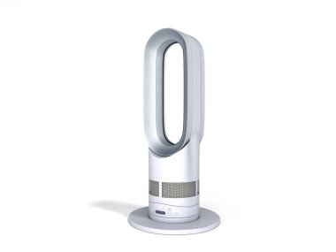 Isıtma ve soğutma işlevine sahip modern hava temizleyicisi. 