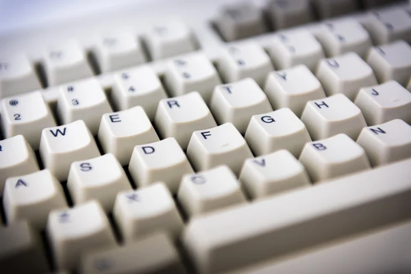 Eski bilgisayar klavyesi — Stok fotoğraf