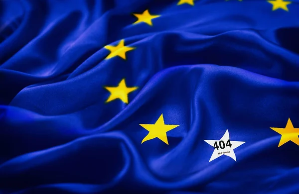 Flagge der Europäischen Union — Stockfoto