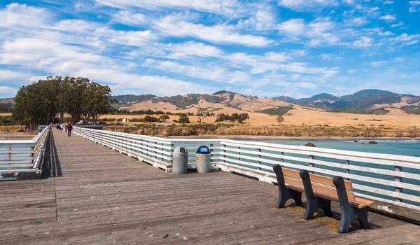 San Simeon Pier en California, Estados Unidos — Foto de Stock