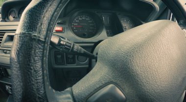 Off-Road otomatik iç - kontrol paneli - iç işleyişini bir araba