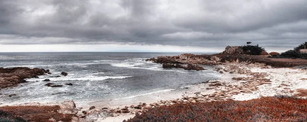 Vista panorámica de la bahía de Monterey — Foto de Stock