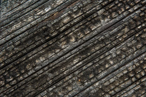 Textura de fondo de madera quemada — Foto de Stock