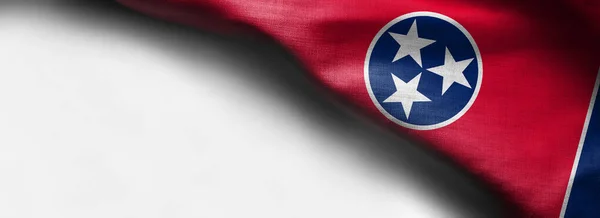 Tessuto della Bandiera Tennessee - Bandiere dagli Stati Uniti — Foto Stock